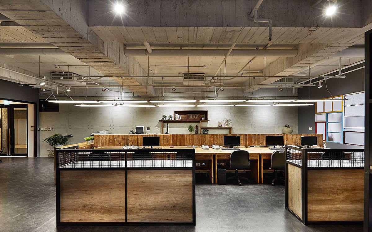 蘇州長寧區(qū)來福士工業(yè)風(fēng)辦公室裝修五大特點(diǎn)