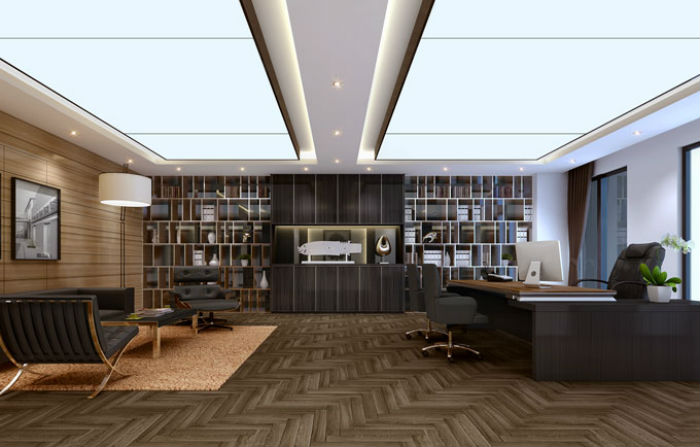 如何把董事長辦公室裝修得奢華、低調且不失內涵?